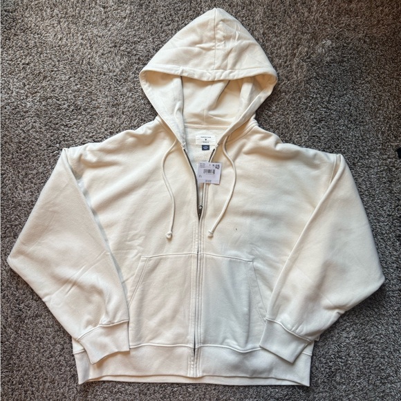 American Eagle Fleece Zip Up Hoodie - Picture 2 of 2
